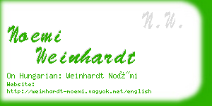 noemi weinhardt business card